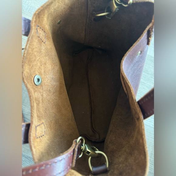 Portland Leather Small Tote Bag and Wallet - Picture 8 of 14